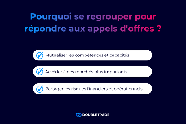 3 bonnes raisons de se regrouper pour répondre aux appels d’offres