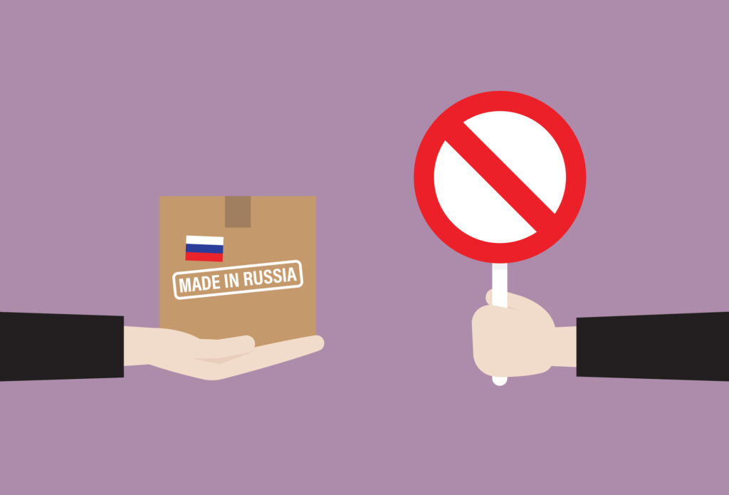 Interdiction d’attribuer ou d’exécuter des contrats publics avec la Russie.