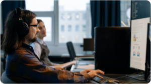Nos équipes créent des interfaces fluides et efficaces, visant à améliorer la productivité et faciliter l’utilisation de nos solutions dès leur première utilisation.